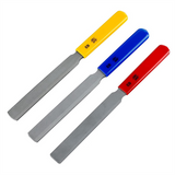 Bass Nut File Set, Carbon Steel Fret File, Guitar Repairing and Instrument Modifying Tools for Guitars,Bass