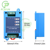DC12-36V RS485 Repeater Hub 2-Port Communication Isolation Module Signal Amplifier Wireless Transceiver