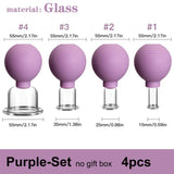 Rubber Face Massager Vacuum Eye Skin Lifting Facial Cups Anti Cellulite Jar Anti-Wrinkle Cupping Therapy Beauty Tool