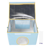 Pet House for Cats Small Dogs PP Insulated Foldable Pet Cave Hideaway Cat Shelter for Home Outdoor Blue