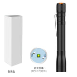 New Super Bright No. 5 Outdoor Long Range Waterproof Strong Light Aluminum Alloy Dry Battery Flashlight
