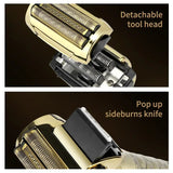 RESUXI 670 Cordless Trimmer Multi-function Electric for Men Household Carving Hair Clipper Shaver