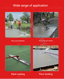 Stainless Steel Concrete Pavement Big Trowel Scraping And hine Extension Rod Polishing and Leveling Scraper