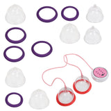 Electric Breast Vacuum Machine Improve Elasticity Breast Vacuum Massager Prevent Sagging for Home Use for Women