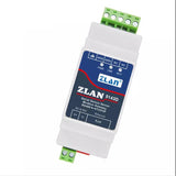 ZLAN5143D Din Rail Mounting RS485 Serial port TCP/IP Ethernet Converter RTU to Modbus TCP Server
