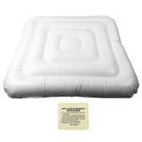 Inflatable Hot Tub Cover Energy Saving Insulated 5.3ft Square Inflatable Hot Tub Protective Lid for Indoor Outdoor