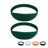 2pcs Brace Silicone One Size Symmetric Design Adjustable Knee Support Strap Pain Relief for Home Gym Office