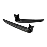 1 Pair Car Special Carbon Fiber Fog Lamp Frame Front Wind Blade Front Wrap Angle for 911 992 2019+