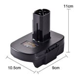 BPS18GL 18V to 20V Lithium Battery Convertor Adapter Black&Decker/Porter/Stanley For Craftsman Nickel Li-Ion Batteries