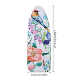 140x50CM Spring Bird Series Digital Printing Ironing Board Cover Pad Heat Insulation Polyester Fits Most Size Of Ironing NEW
