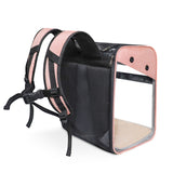 PVC Breathable Large Capacity Cat Carrying Space Capsule Cat Bag Portable Pet Dog Backpack Fold