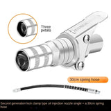 Locking Clamp Type High Pressure Manual Butter Accessories New Style Grease Gun Nozzle