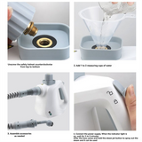 B89B-Portable Multi-Surface Steamer Small Household Cleaners Deep Cleaning & Stain Removal EU Plug