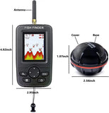LUCKY Wireless Sonar Alert Underwater Echo Sounder Fishing Detector Portable Fish Finder