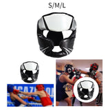 Headgear Bo Protector Head Gear Ventilated Full Face Protection for Kickbo Muay Thai Martial Arts Grappg Mma