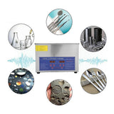 4.5L Ultrasonic Cleaner Industrial SUS304 Stainless Steel Adjustable Temperature Timing Record Clean