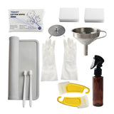 3D Printer Tool Kit with Scraper Brush Use to Transfer Cleaning Resin Vat FEP Film Build Bed Plate