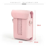 PU Leather Printer Carrying Case Retro Shockproof Storage Bag Dustproonti Drop for Fujifilm Instax Mini k 3