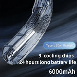 2024 NEW Hot Sale Hanging Neck Portable Air Conditioner USB Electric Fan Fun 2 In 1 Strong For Home Office Dormitory