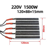 220V 1500W High Resistant Ceramic PTC Constant Temperature Air Electric Heater Heating Piece 96B4 Lead