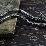 925 silver vintage Thai silver twine chain