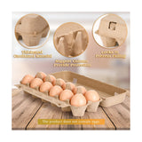 20PCS Cardboard Blank Paper One Dozen Cartons Container Empty Tray Pulp Egg Holder