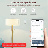Tuya Wifi Light Smart Home Sensor APP kage Control Brighess Detector Illumination Automation