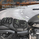 2 Pcs Motorcycle Pad Gel Cushion Breathable Universal Shock-Absorbing Seat Cover For Advancers Mountain