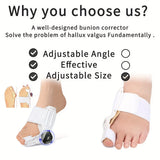 Reclaim Your Comfort: Thumb Valgus Correctors For Bunion Relief