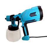 580W 1000ML Handheld High Micro Electric Spray Gun Cordless Paint Sprayer Auto Furniture Steel Coating Airbrush