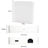 Zigbee 3.0 Wired Smart Bridge Matter Gateway Hub Siri Voice Control For Google Alexa Home Kit Durable