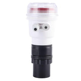 Ultrasonic Liquid Level Transmitter Water Sensor Flow Meter Gauge with Display 0.5 Accuracy 2 Line 420mA DC24V 0 ~ 5meter