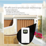 Tuya WIFI Smart Station - Indoor/Outdoor Temperature & Humidity Meter, Weather Forecast, Multifunctional Alarm Clock.