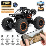 1:18 4wd 2.4G 1080p Hd Camera Remote Control Off-road Vehicle Simulation Alloy Car Model Toy Gift