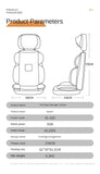 Electric Vibrating Full Body Cushion Neck Back Waist Hip Leg Chair Heating Massage Muscle Stimulator massager