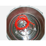 1800W High Pot Pressure Cooker with Silicone Rubber Seal Ring Dental Lab Equipment