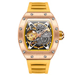 Luxury Watches Men ONOLA Fashion Hollow Full-automatic Mechanical Tape Waterproof Watch for Men Montres Pour Hommes Clock