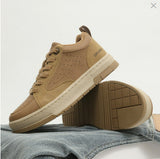 New velvet thickened winter warm double-layer cotton sports shoes, casual trend, thick sole, height increasing, anti slip board shoes for men
