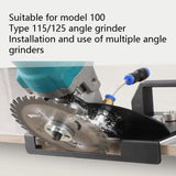 New 45 Degree 100 Type Grinder Metal Tile Chamfering Tool Angle Cutting Bracket