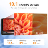 2K Digital EDM402Pro 1200x 10.1 inch IPS HD Screen Buttom Transmitted Light 24MP LCD Coin Microscope