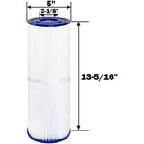 Spa Filter C-4326, FC-2375, PRB25-IN, 303909, M-4326, 8172500, R173429, 5X13 Ine Hot Tub Filter, Pool Filter,2 PCS