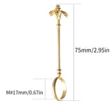 Bee Shape Blunt Holder Joint Cigarette Clip Finger Ring for Women and Men Smoking Accessories