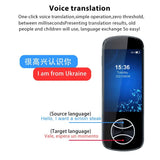 Smart Voice 127 Languages Real Time One Instant Offe Translation AI Conversion Translator for Travel Hot Sale
