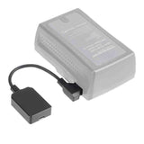 Dummy Battery D-TAP V-Port to PD 100W Bidirectional Charging and Discharging Module USB Power Adapter for Monitor/Camera