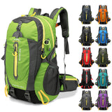 40L Water Resistant Backpack Camping Hiking Laptop Daypack Trekking Climbing Back for Outdoor Bags Travel Supplies
