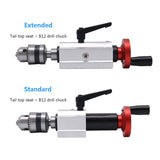 Woodworking Lathe Retractable Tail Seat B12 Chuck Drilg Tailstock Center Mini Beads hine Live Top Rotary Movable
