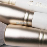 Makeup brush-Ice White 12pcs synthetic hair cosmetic brushes set-foundation&blush&powder&face&eye-cosmetic tools&pens