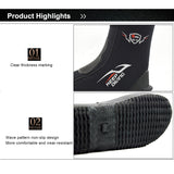 5MM Neoprene Boots Shoes Thermal High Rise For Water Sports Cuba Diving Snorkeg Rafting Men And Women Dropshipping