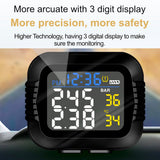Motorcycle Monitor Mountain Bike Wireless Instrument Tire Pressure Monitoring System