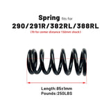 Taiwan EXA 290 291R DNM DV-22&DV-22AR Scooter bicycle rear absorber special spring 85mm length fits for 150mm shock